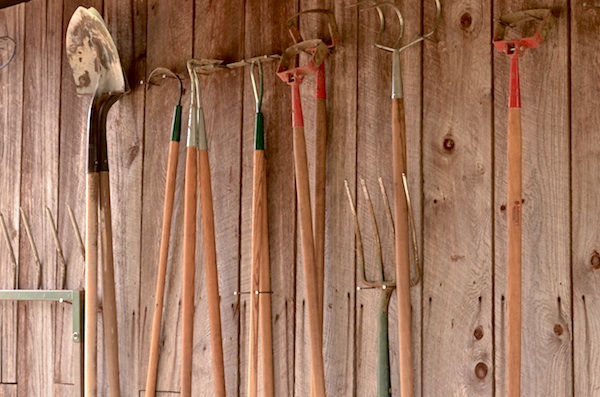 Les outils au repos / Tools at rest